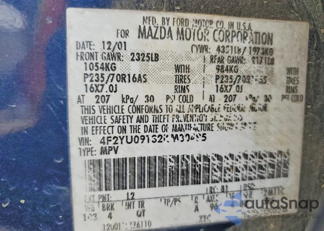 4F2YU09132KM30485: 75953585