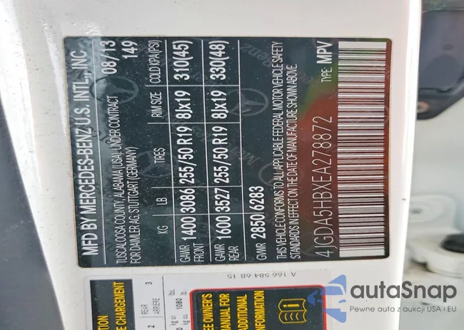 4JGDA5HBXEA278872: 79032425