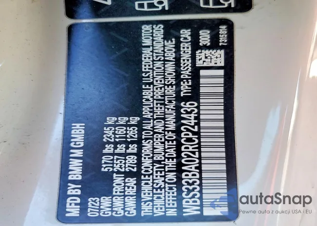 WBS33BA02RCP24436: 75224045