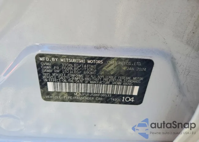 ML32FUFJ5RHF08533: 76552305