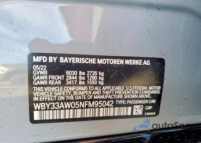 WBY33AW05NFM95042: 79102975