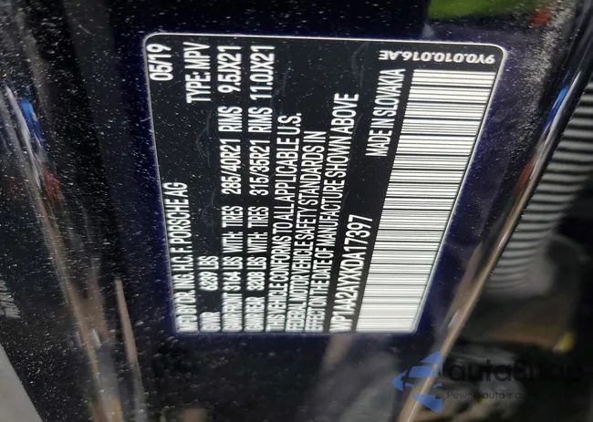 WP1AA2AYXKDA17397: 78147165