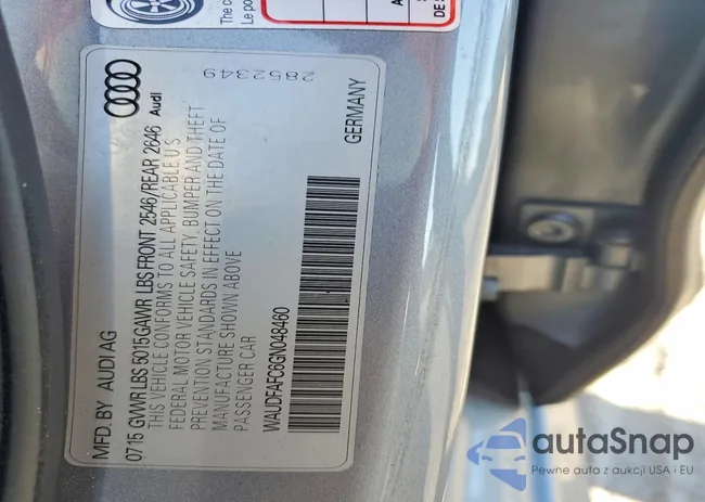 WAUDFAFC6GN048460: 78351855