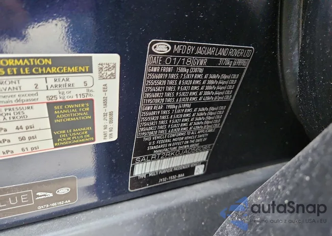 SALRT2RK0JA056085: 75369375