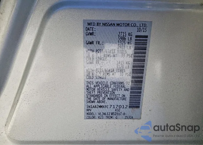 5N1AR2MMXFC717012: 74927265