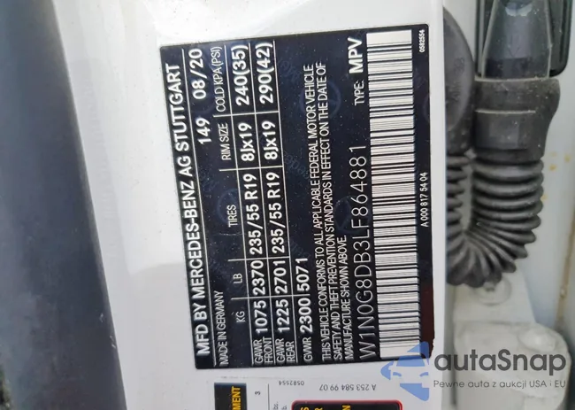 W1N0G8DB3LF864881: 75881835