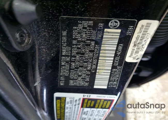 4T1BK36B77U232591: 75577185