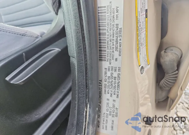 ZFBCFABH4EZ024618: 74613135