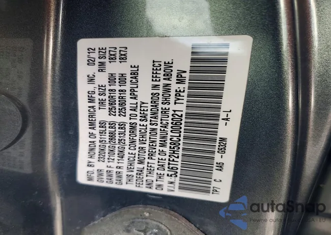 5J6TF2H58CL006021: 78153455