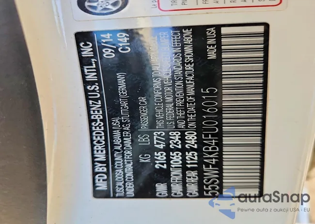 55SWF4KB4FU016015: 76611155