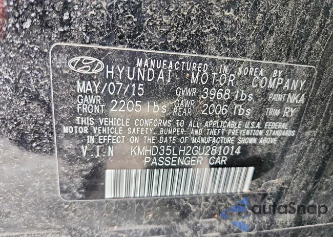 KMHD35LH2GU281014: 76908835