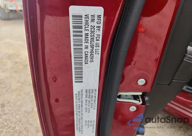 2C3CDXGJ9PH642915: 77711905