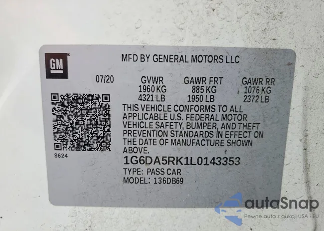 1G6DA5RK1L0143353: 77760715