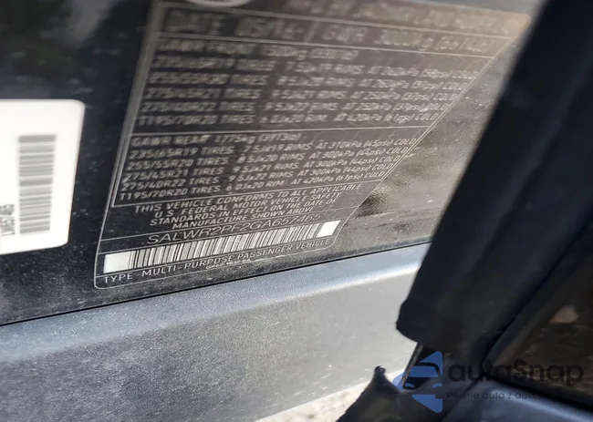 SALWR2PF2GA657465: 76592355