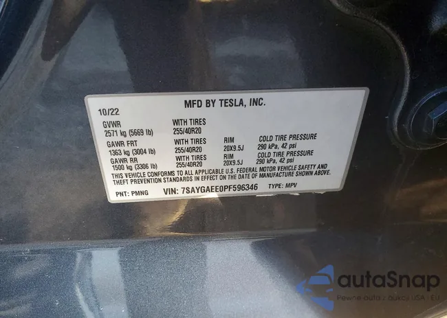 7SAYGAEE0PF596346: 75679105