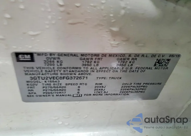 3GTU2VEC8FG372671: 75660575