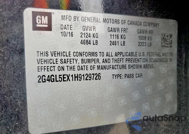 2G4GL5EX1H9129726: 75399235