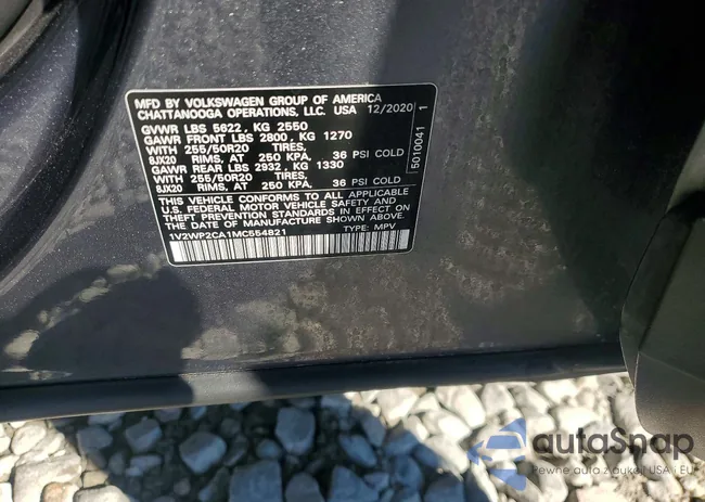 1V2WP2CA1MC554821: 76039535