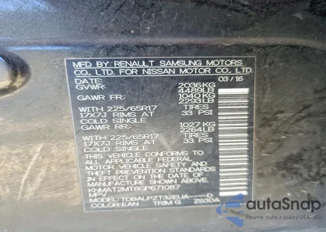 KNMAT2MT8GP671087: 76771795