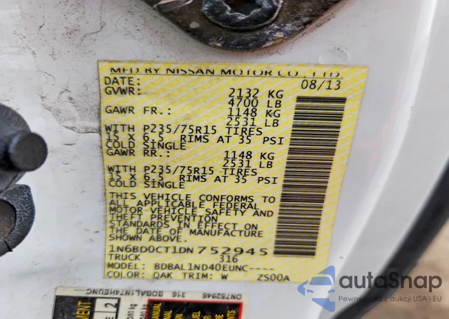 1N6BD0CT1DN752945: 77975545