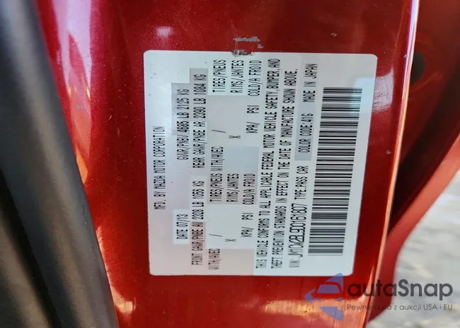 JM1CW2BL9D0161807: 75701245