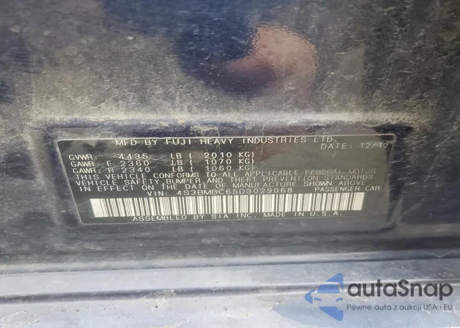 4S3BMBC65D3029068: 79092855