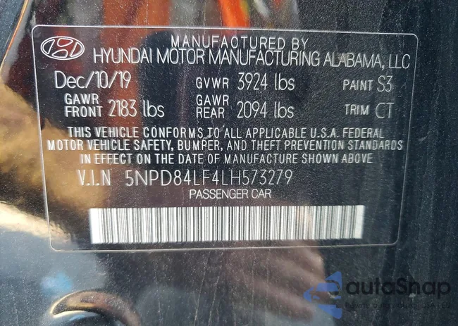 5NPD84LF4LH573279: 76535235