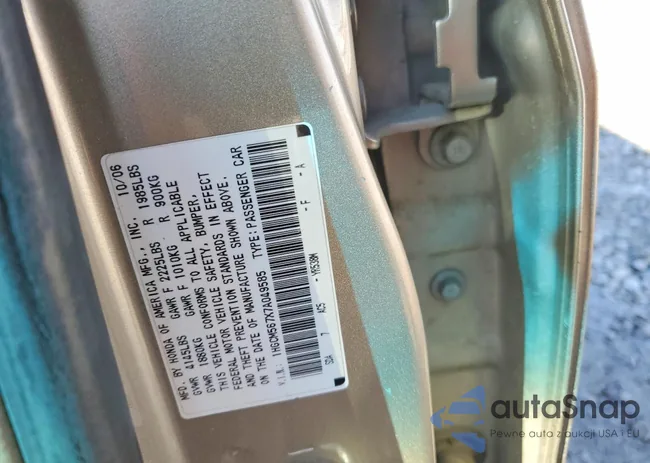 1HGCM567X7A049585: 79165465