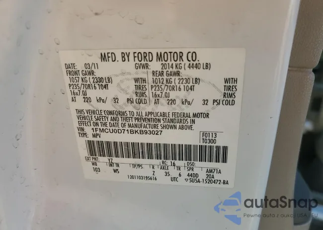 1FMCU0D71BKB93027: 56751895