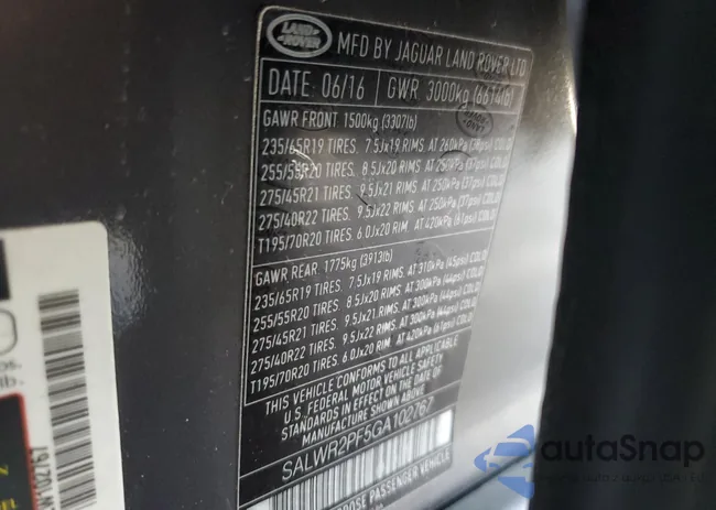 SALWR2PF5GA102767: 48568035