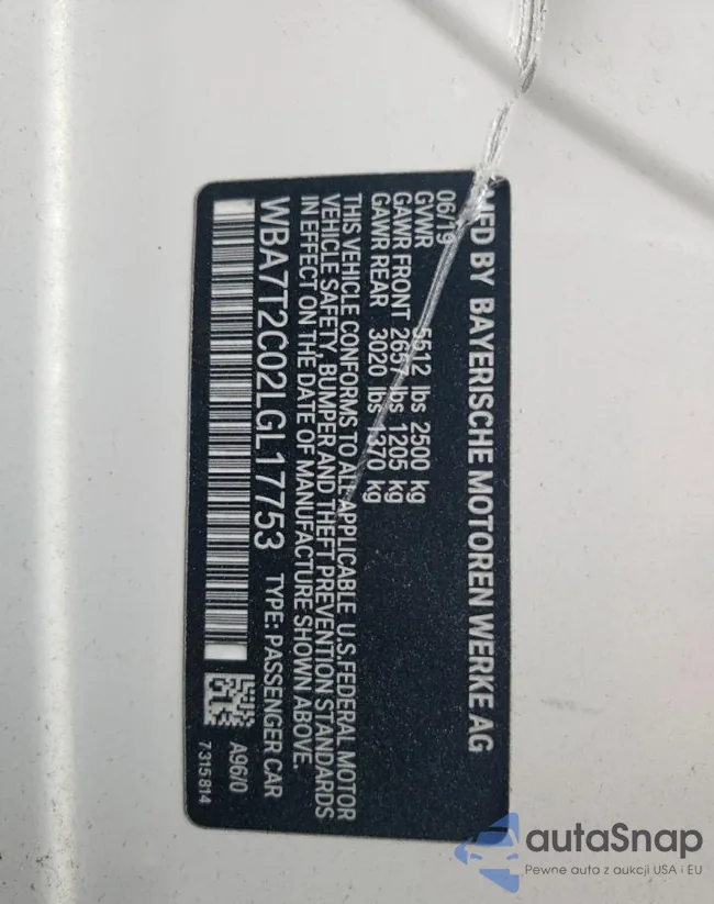 WBA7T2C02LGL17753: 47246395