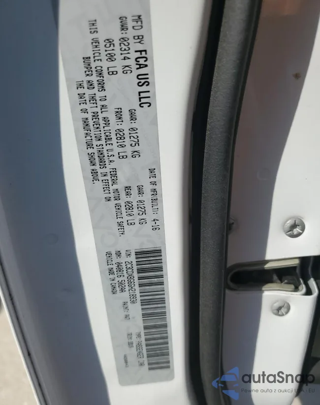 2C3CDXBG6GH218930: 48869615