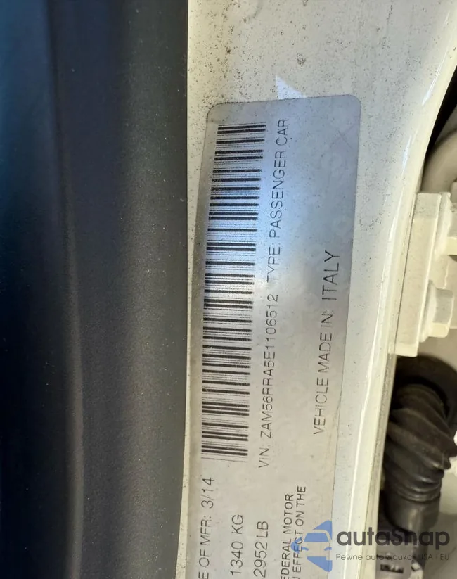 ZAM56RRA5E1106512: 47830925