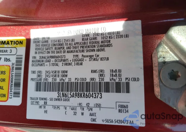 3LN6L5A98KR604373: 49613665