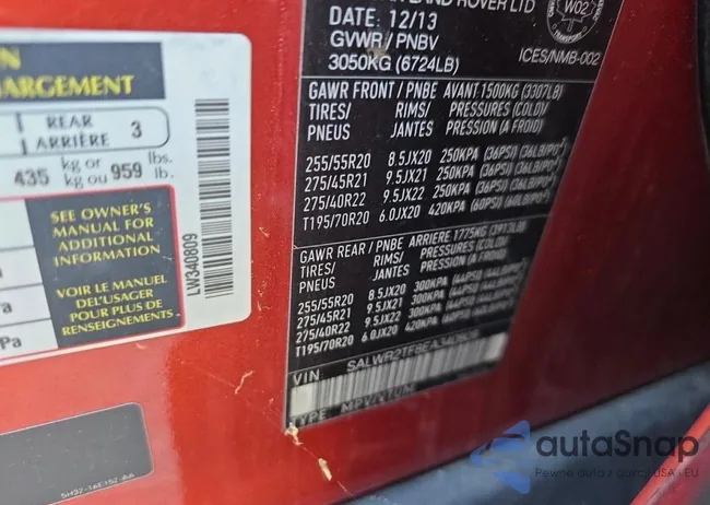 SALWR2TF8EA340809: 48769895