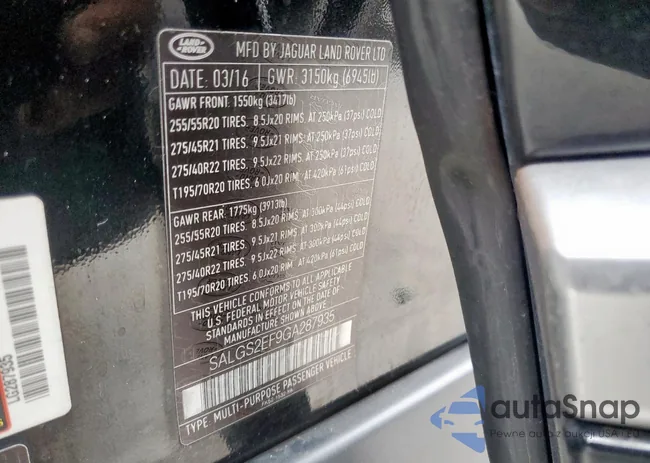 SALGS2EF9GA287935: 51183125