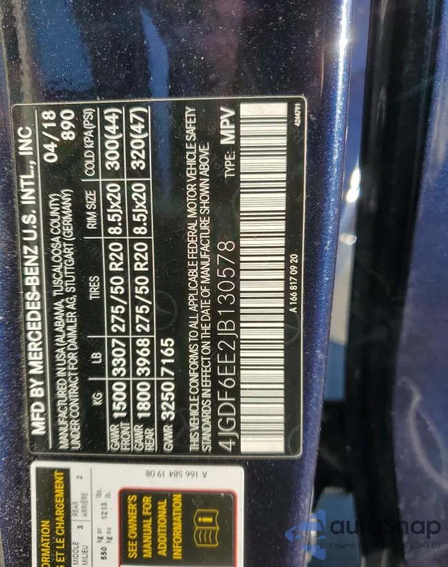 4JGDF6EE2JB130578: 48497435