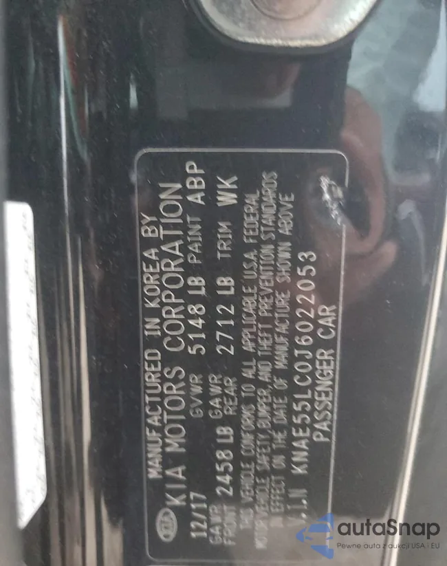 KNAE55LC0J6022053: 50733555