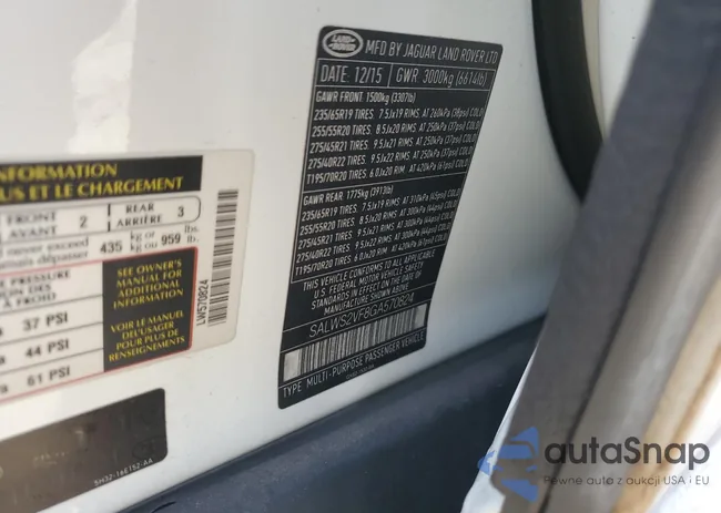 SALWS2VF8GA570824: 48627835