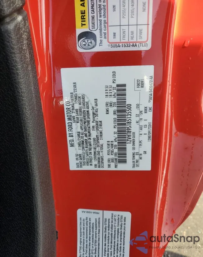 1ZVHT89S185135500: 48425795