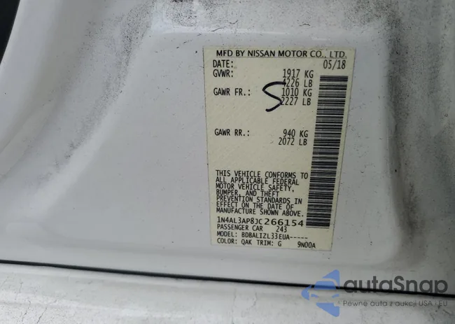 1N4AL3AP8JC266154: 49102795