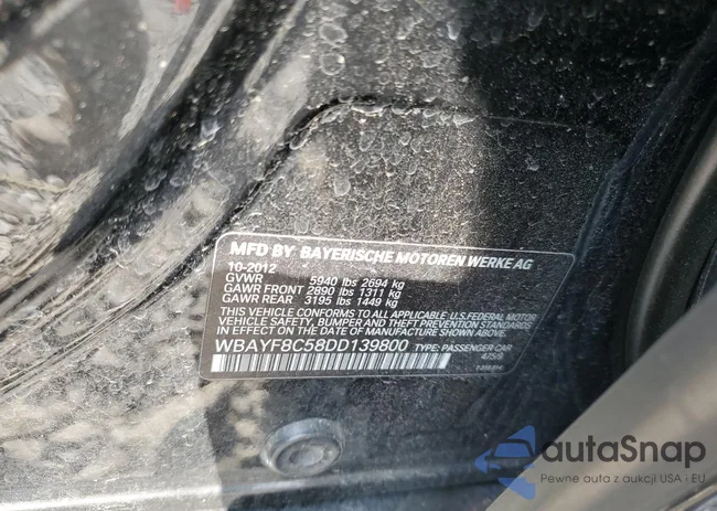 WBAYF8C58DD139800: 51087605