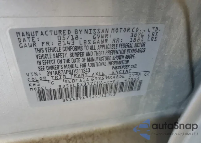 3N1AB7AP9JY311343: 48622255