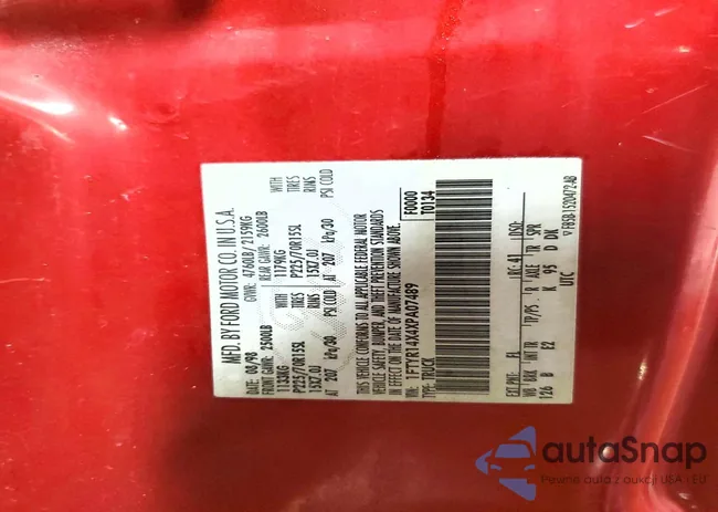 1FTYR14X4XPA07489: 79407585