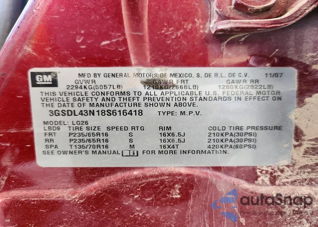 3GSDL43N185616418: 76814855