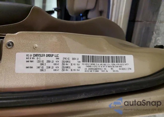 2A4RR5DG8BR797912: 46058026