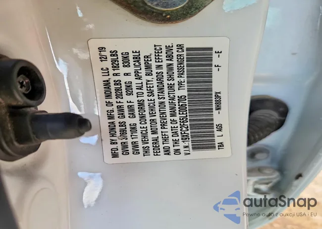 19XFC2F65LE006705: 41665626