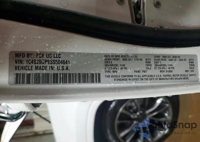 1C4SJSGP9SS504641: 79832275