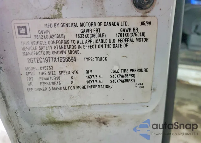 2GTEC19T7X1556594: 78800975