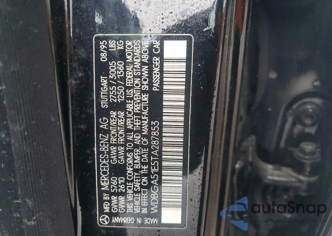 WDBGA51E5TA287853: 79683295